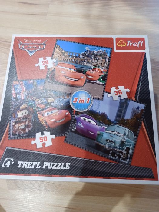 Puzzle trefl Auta 3w1 4+