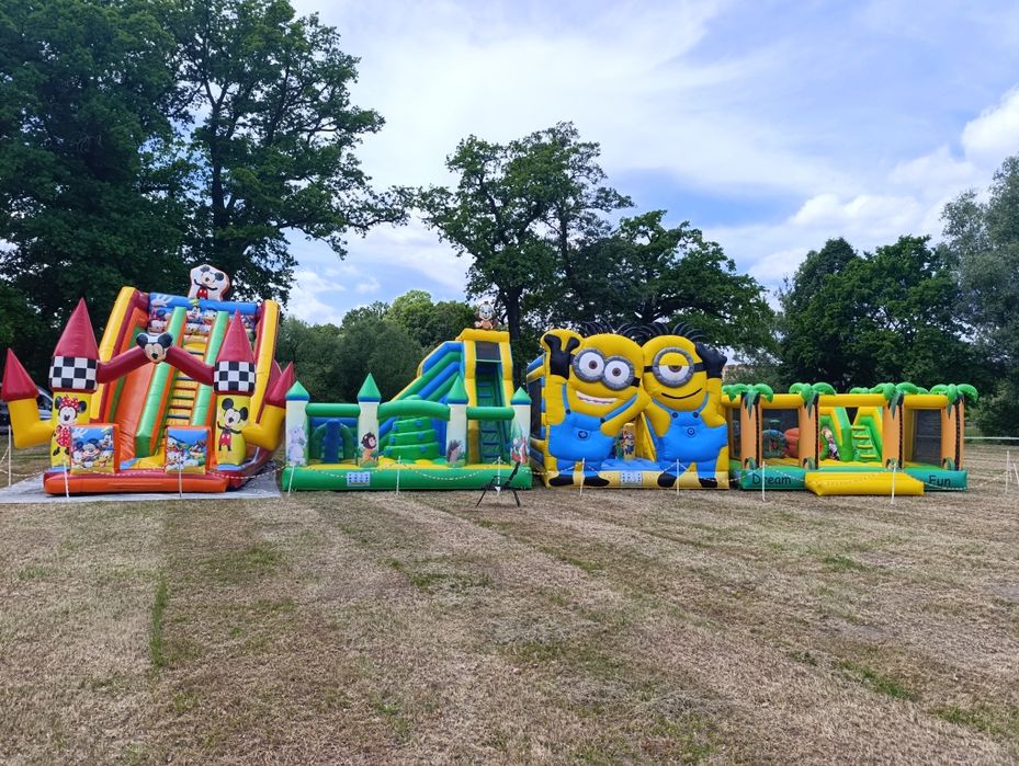 Dmuchańce, zjeżdżalnie, wata, popcorn, piana party,Byk rodeo