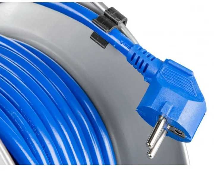 Подовжувач на котушці 50м. ALFA ALCR50M силовий подовжувач на барабані