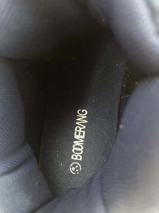 Tenis boomerang de desporto azuis escuros