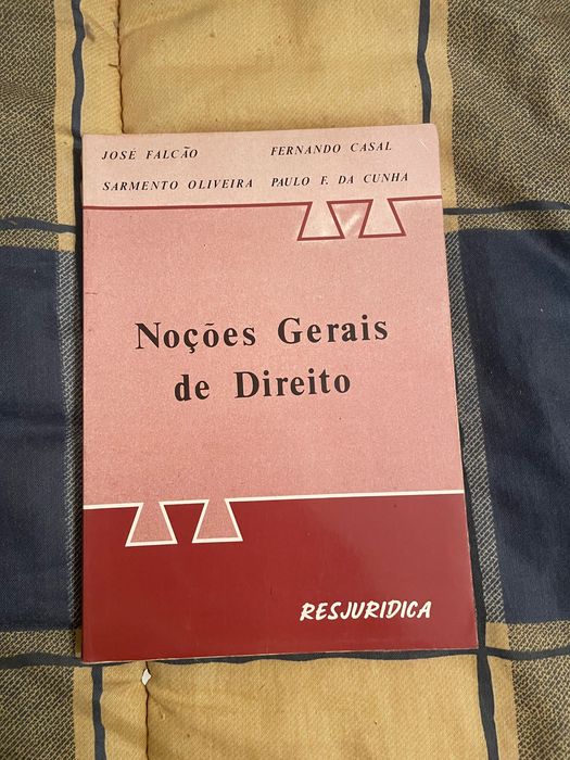 Livro Noções Gerais de Direito