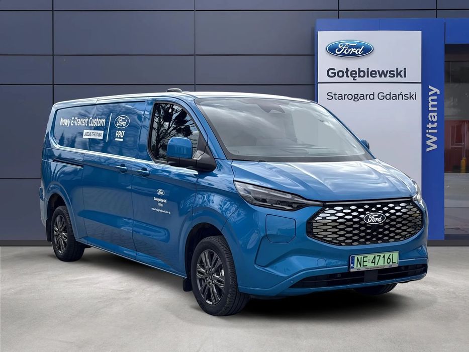 Ford E - Transit Custom  Ford E - Transit CUSTOM Silnik elektryczny 218KM A1 RWD VAN LIMITED