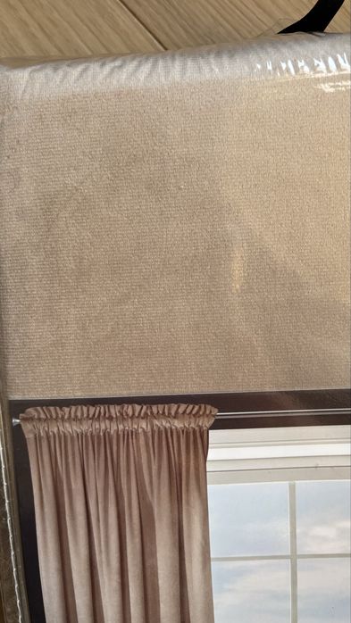 Alena zasłona velvet 135x250 beż