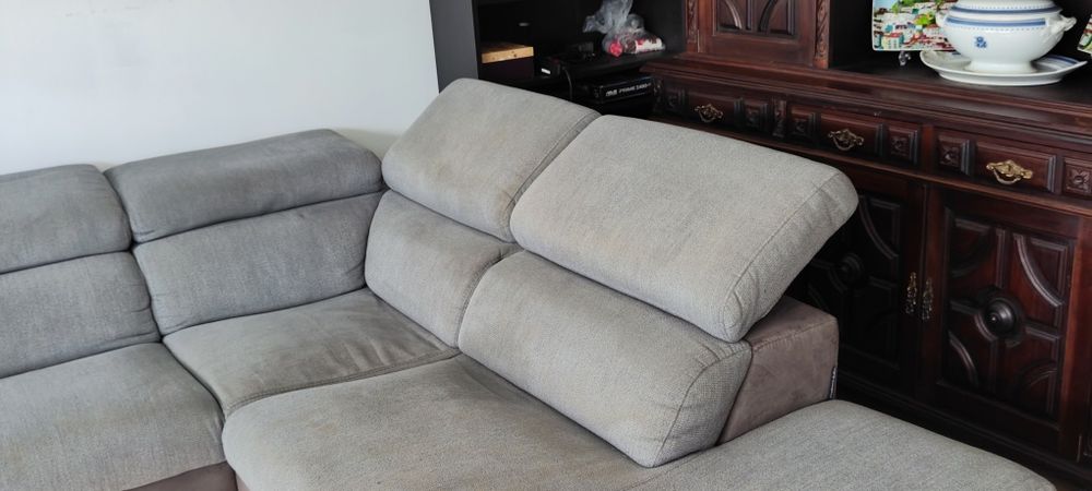 Sofá de canto Chateau d'ax bom estado 3x2m