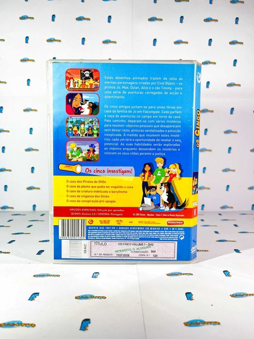 DVD Os Cinco em Ação! 1