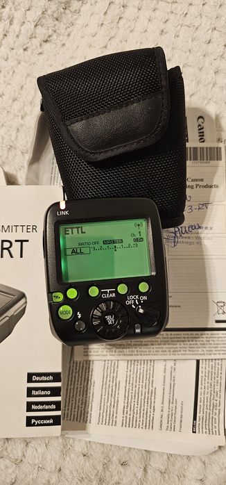 Canon ST-E3-RT wyzwalacz lamp kontroler transmiter