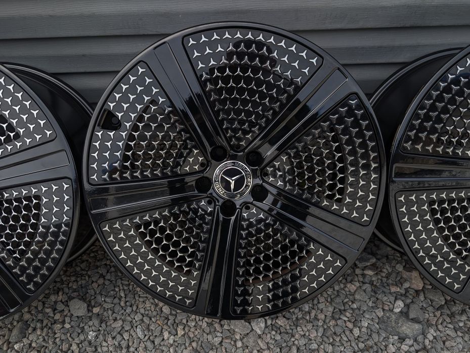 Комплект титанових дисків Mercedes 5/112 R20 5*112 20 ET50 EQE