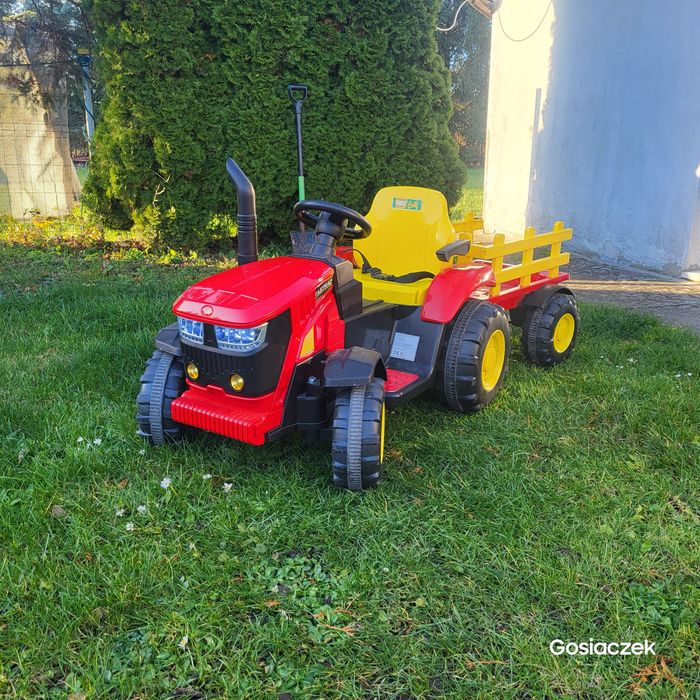Traktor na akumulator z przyczepką 152cm