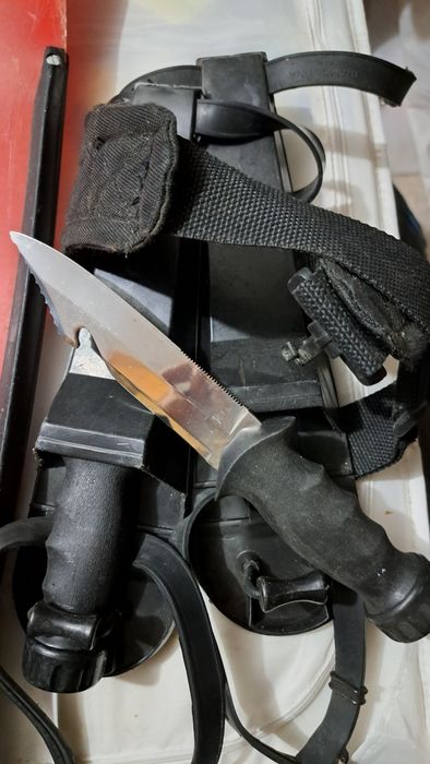 Lanterna e acessórios para mergulho