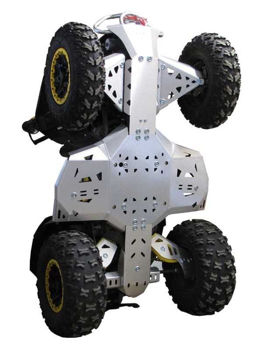 Захист днища квадроцикла Can-Am Polaris Cfmoto Yamaha пластик алюміній