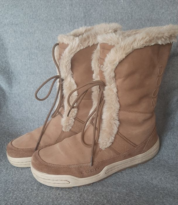 Сапоги зима, черевики ecco siberia hudromax, устілка 27 см