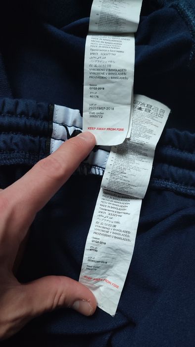 Спортивний костюм KAPPA dark navy на лампасах (Розмір S)