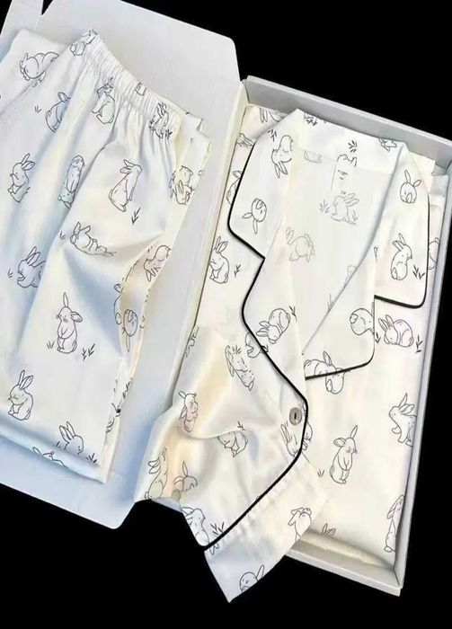 Піжама для дівчинки (підліткова)  White rabbit vogue style170-176 Біла