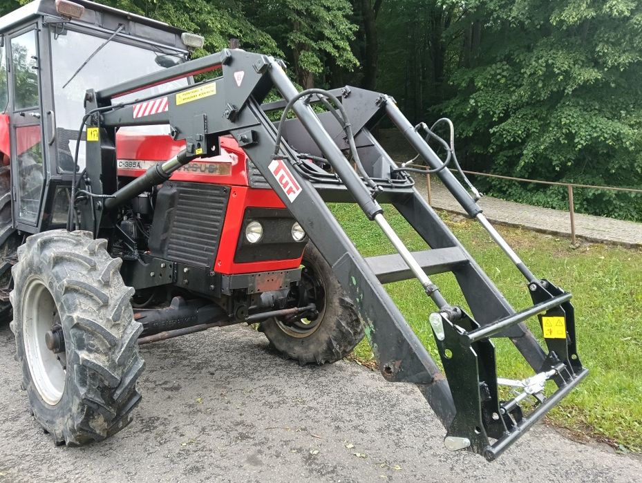 Ładowacz Czołowy Tur Ursus 914 /912 Zetor Ciężka Seria Euroramka 8045