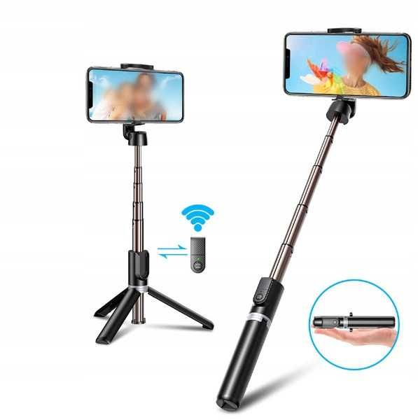 Kij do SELFIE STICK statyw TRIPOD pilot bluetooth [2372]