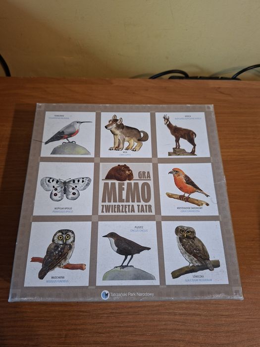 Gra memo zwierzęta tatr