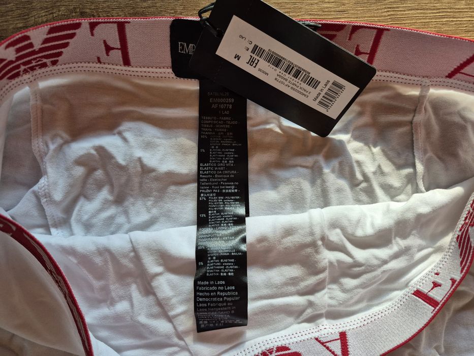 Bokserki Męskie 3pak Emporio Armani M