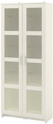 IKEA BRIMNES Witryna biała 80x190 cm
