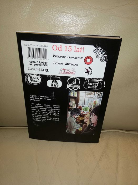 Manga Kuroshitsuji tom 18