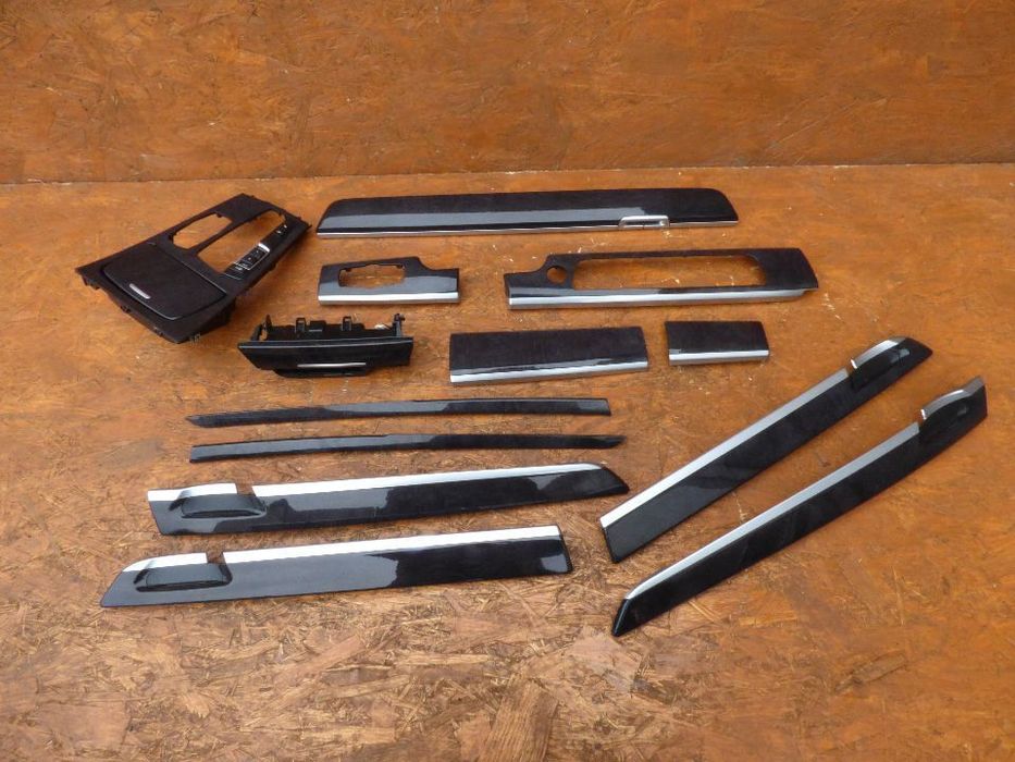 bmw f01 dekor drewno komplet