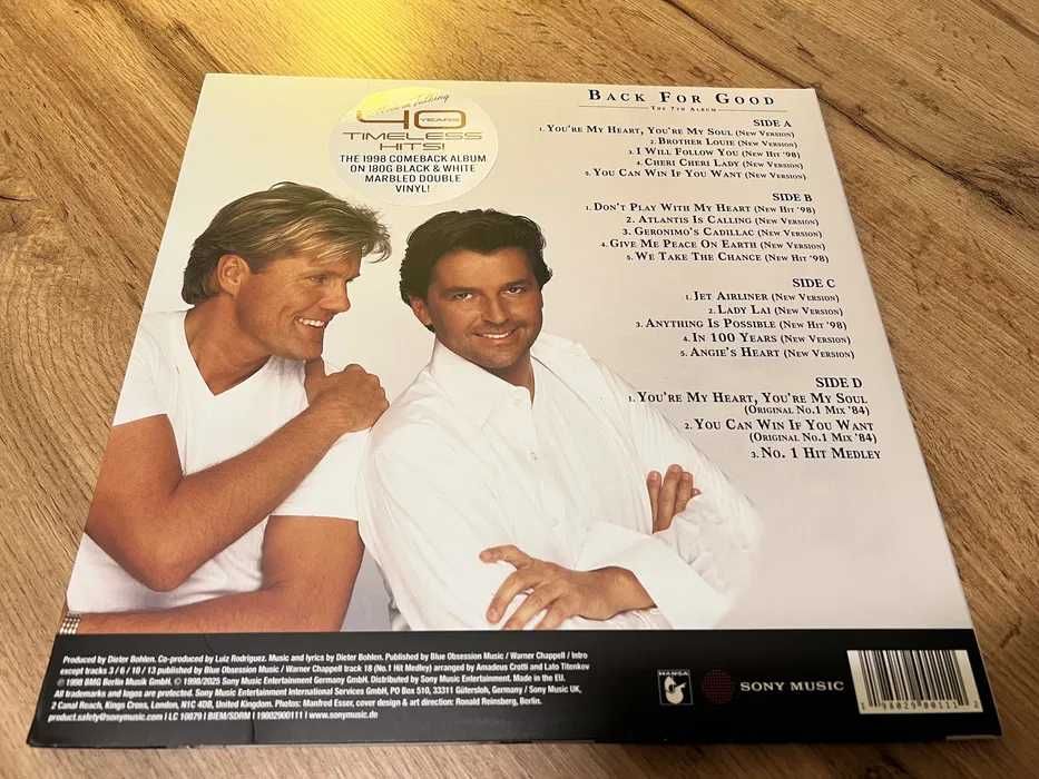 Modern Talking winyl Limited 2LP Greatest Hits 180g