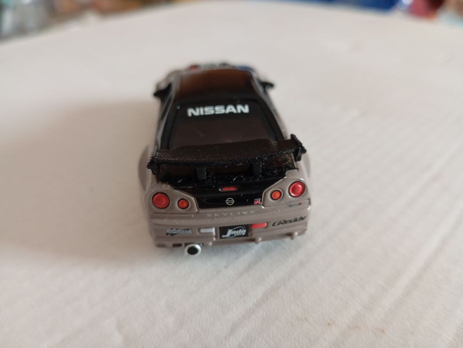 Unikat Nissan Skyline GT-R R34 2002 - Jada toys 1/64