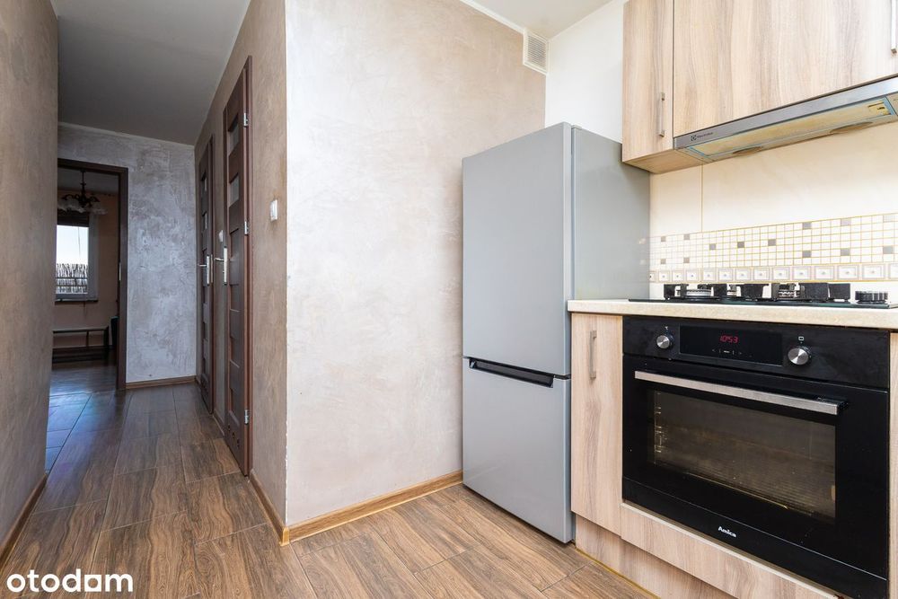 3 pokoje | 63 m² + komórka 5,30 m² | 8. piętro | balokn | Kozanów - Widok 3