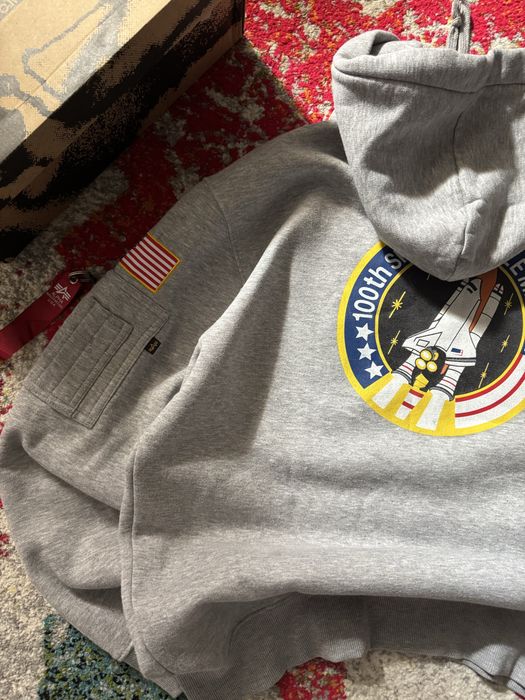 Худи alpha industries