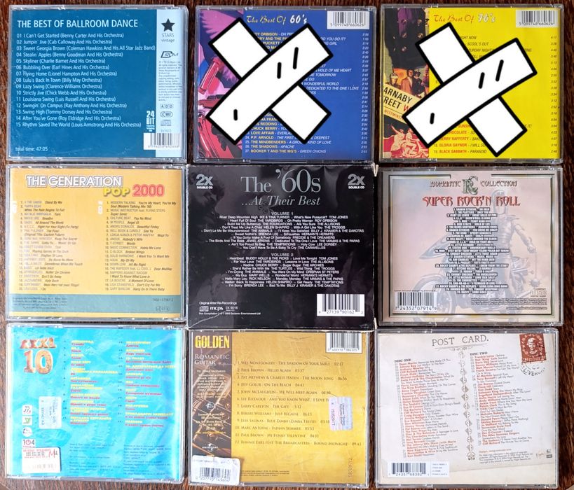 Аудіо CD: музичні збірки, Soundtracks