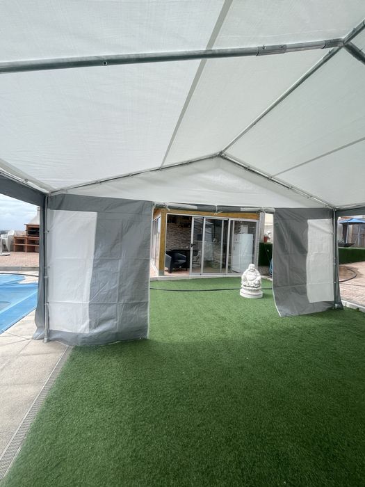 Tenda 10mts por 5mts nova e embalada para festas(eventos)muito resistente