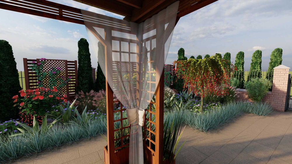 Ландшафтний дизайн та дизайн фасаду