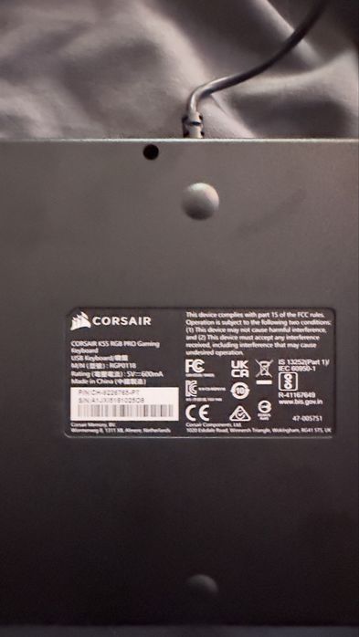 Teclado Corsair K55 RGB Pro Gaming
