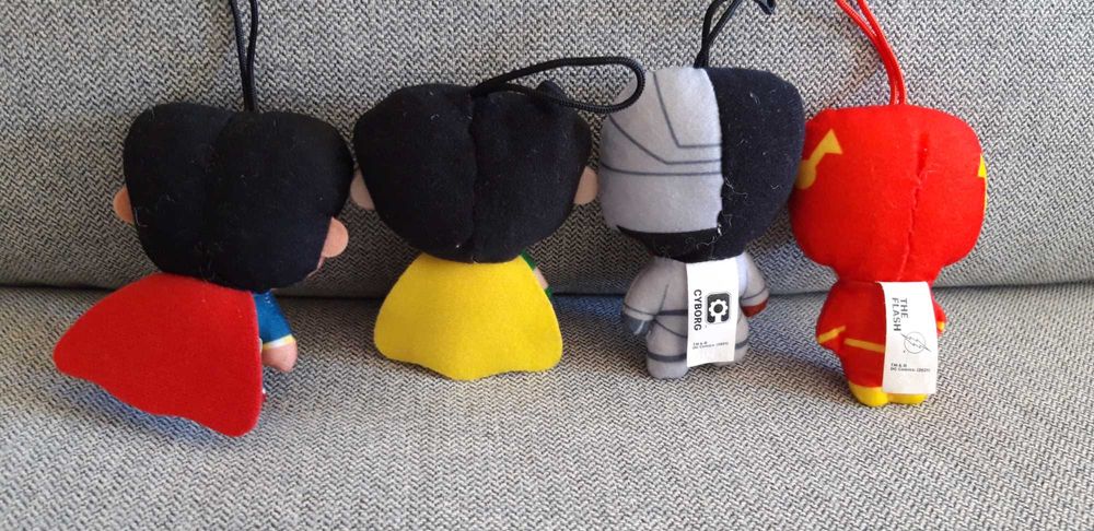 Conjunto de peluches DC Comics