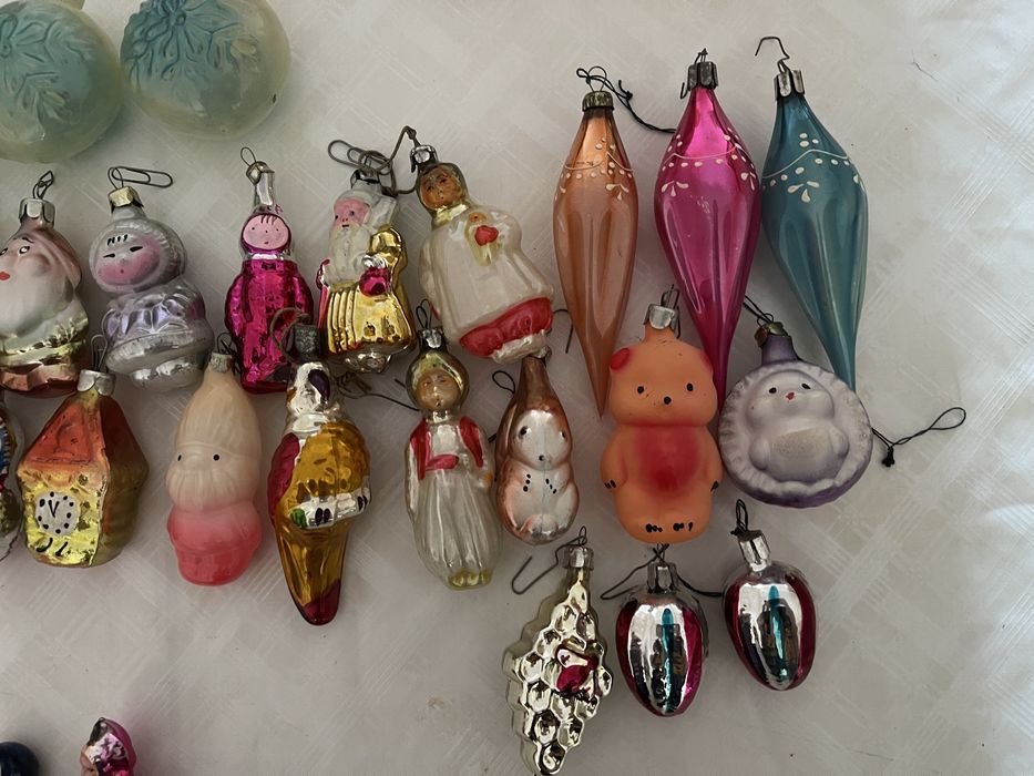 Елочные игрушки СССР