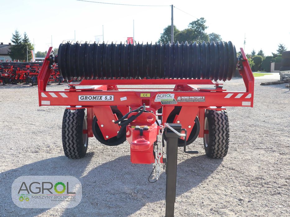 Wał posiewny łąkowo polowy Gromix 5,2 fi 500 Agro-Factory Inter-Tech Euro-Masz