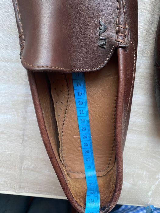 Стильні чоловічі туфлі Armani Jeans