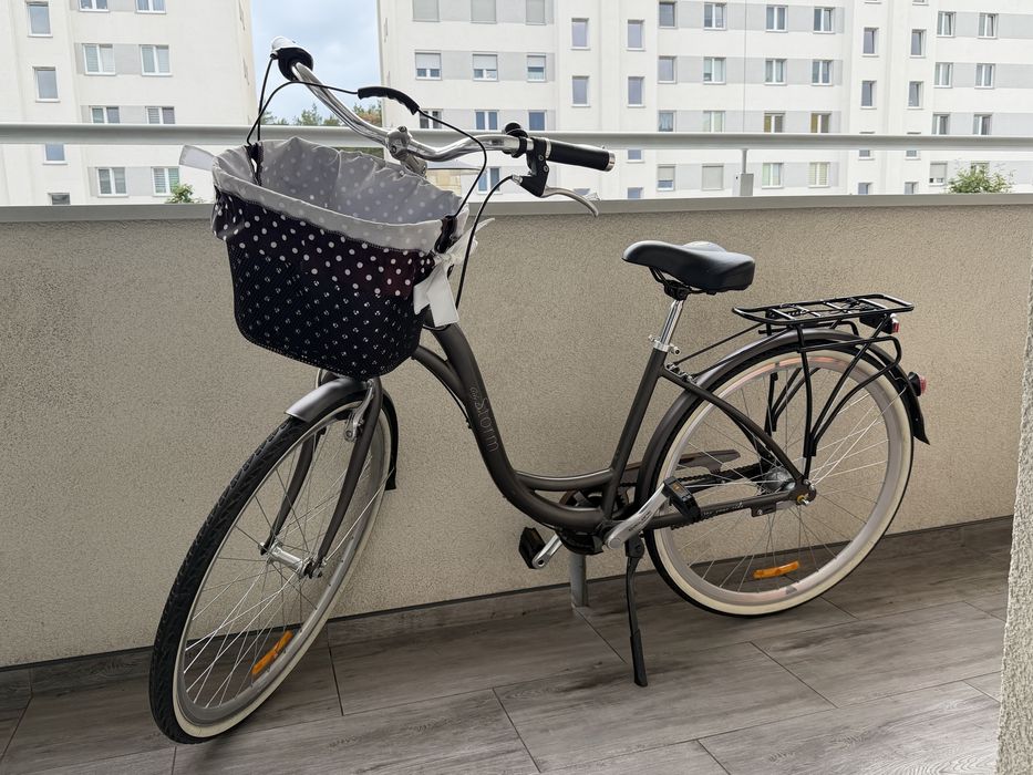 Rower miejski - Storm Paris Marathon 28”  – złoty grafit