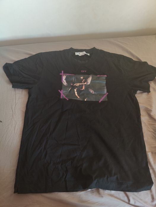 Tee podkoszulek off white Fake lab