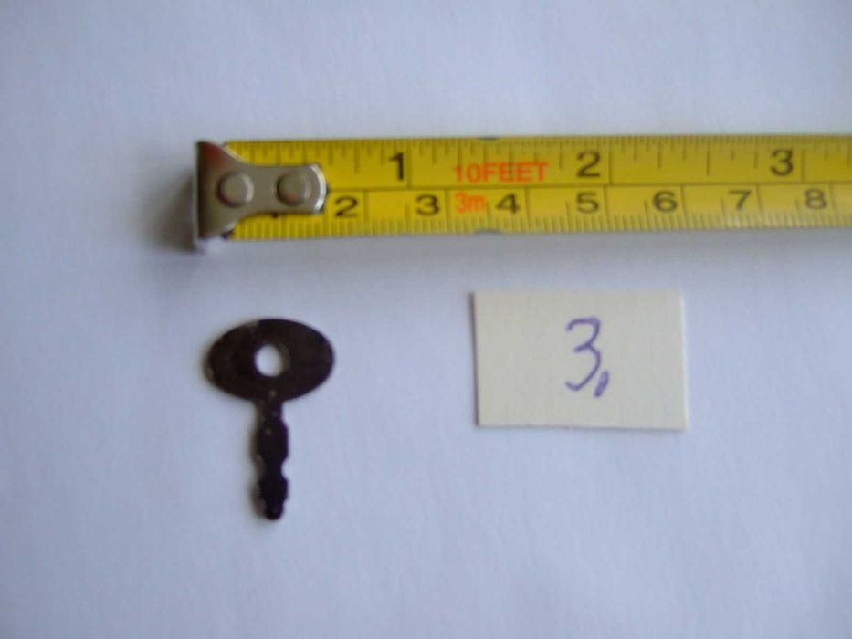 Stary kluczyk do kasetki, cukiernicy, szkatułka, meble, sepety Nr 3