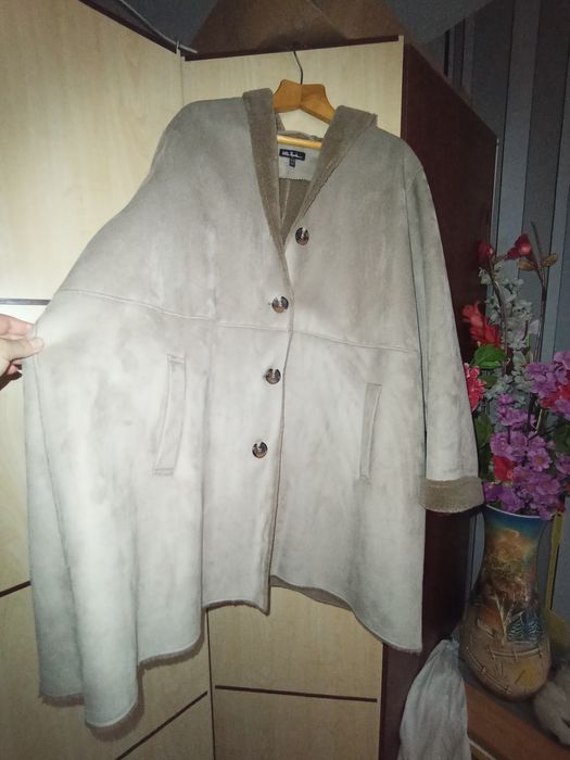 Дублёнка шикарная батал