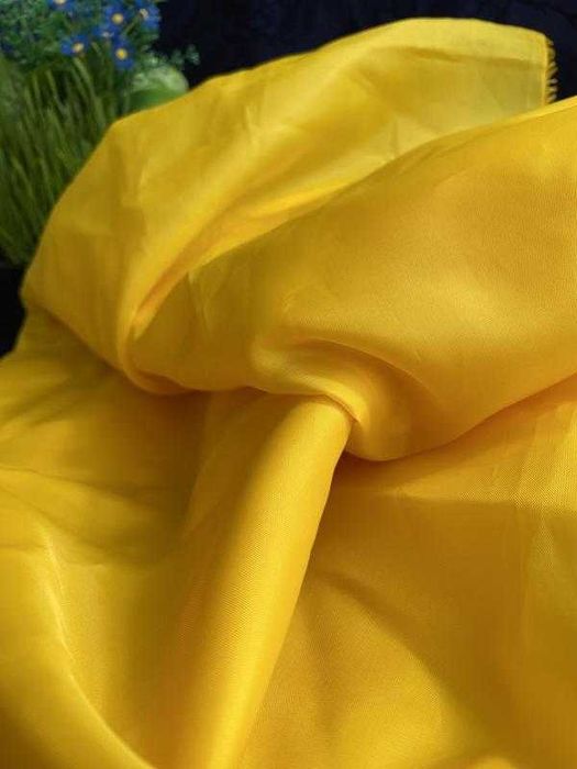 Відріз тканини шовку вінтаж яскравий сонячний модний