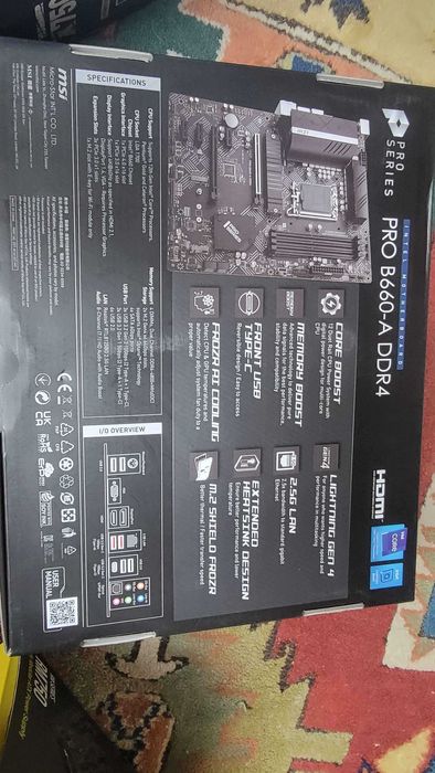motherboard Pro B660-A DDR4 MSI