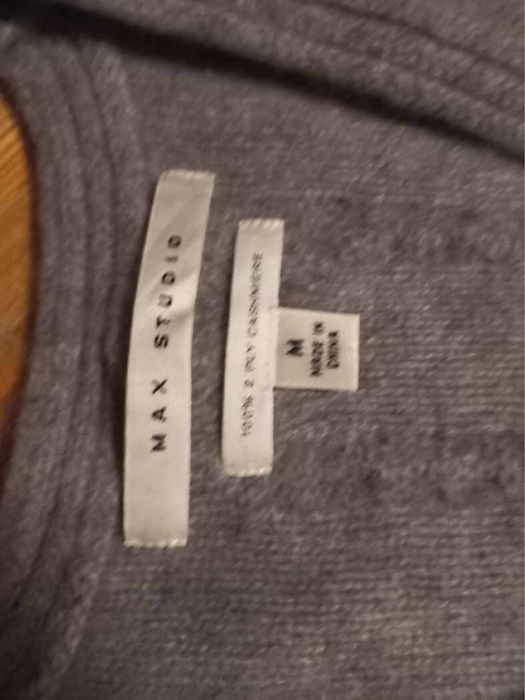 Sweter wełniany z kaszmiru