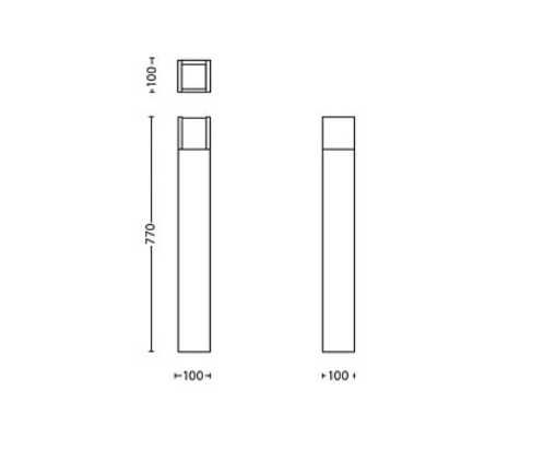 PHILIPS lampa stojąca ogrodowy zewnętrzny ARBOUR 6W 4000K 77cm