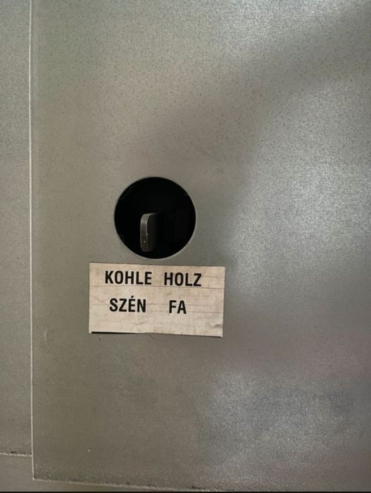 Piec Wamsler, szyba, rura komplet