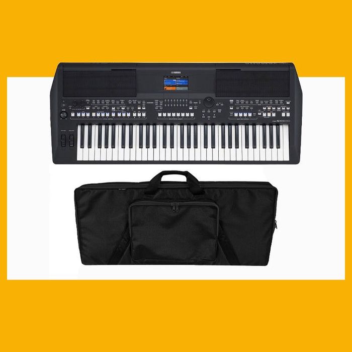YAMAHA PSR-SX600 w zestawie pokrowiec wysokiej jakości