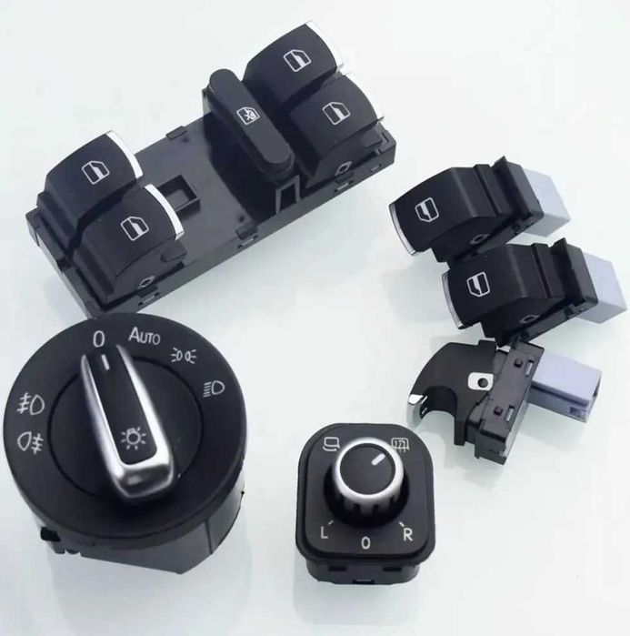 przełącznik do vw golf passat touran zestaw światła szyby lusterka