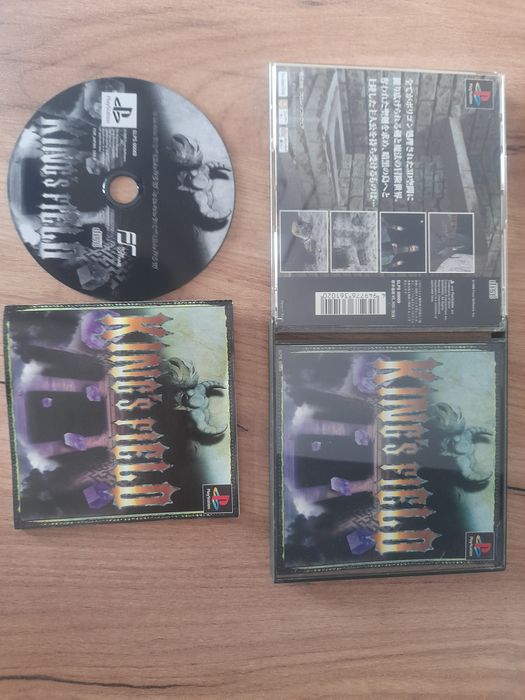 Kings field 2 playstation ps1 psx retro ntsc j kolekcjonerski stan