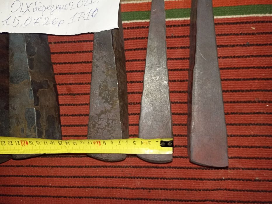 Клин  для  розколювання дров   колун ме дзвінокталевий  клини  клинці  240-280 мм