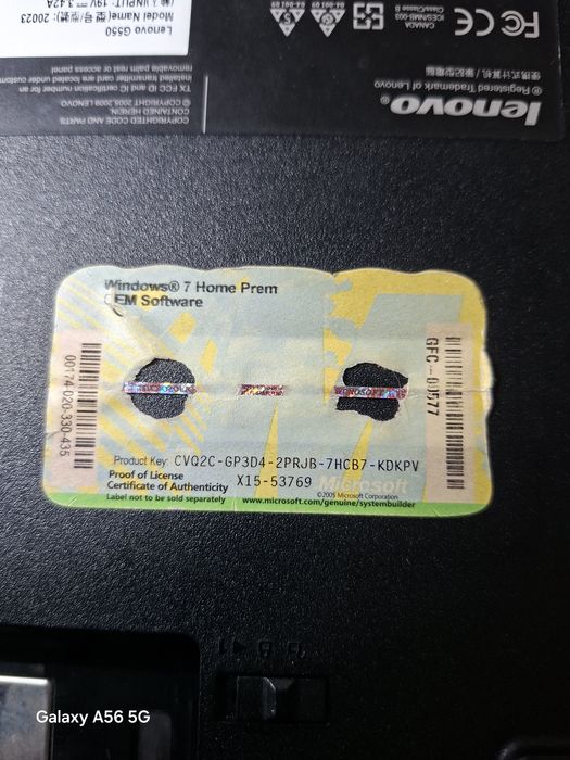 Laptop LENOVO G550
